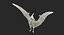 Pterosaur Pteranodon White Landing Pose