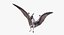 Pterosaur Pteranodon White Landing Pose