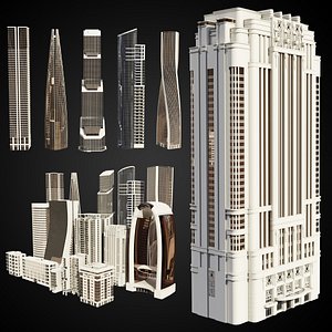 High Detailed City Building Pack
