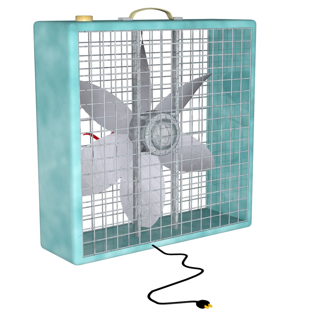 cool box fan 3d x