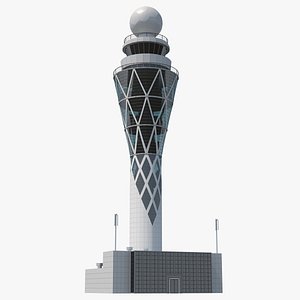 airport tower air 3D