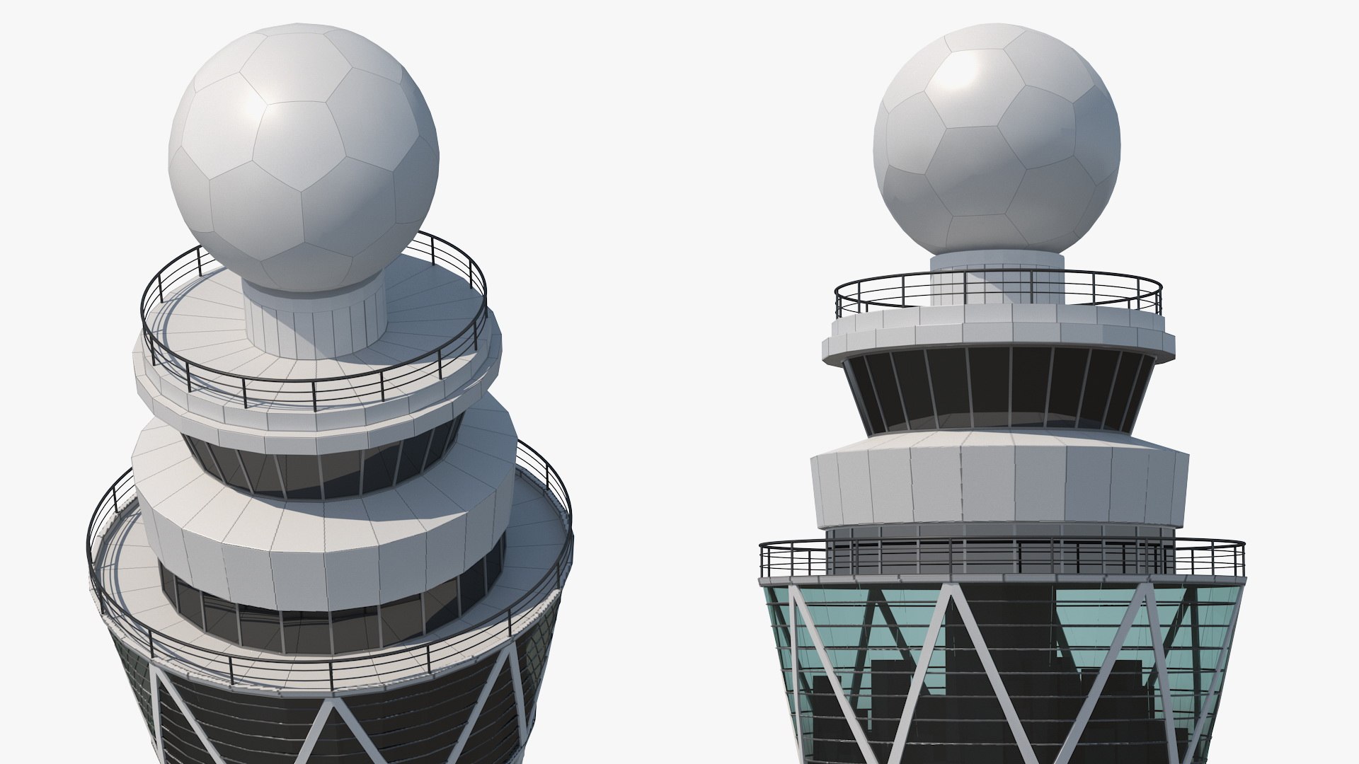 Airport tower air 3D - TurboSquid 1474061