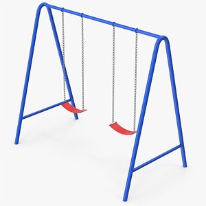 Playground Swing 3D model