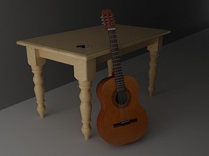 Classical/Acoustic Guitar + Capo & Plectrum