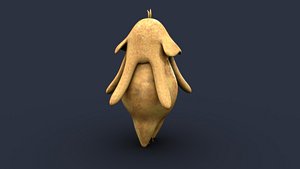 mller s larva 3D model