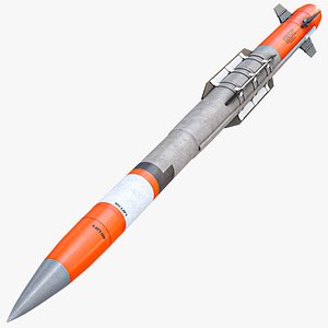 PAC-3 MSE Flight Test Configuration Air Defense Missile PBR model