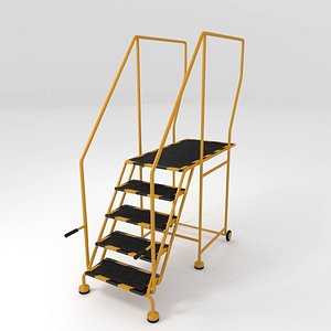 step ladder 3d model