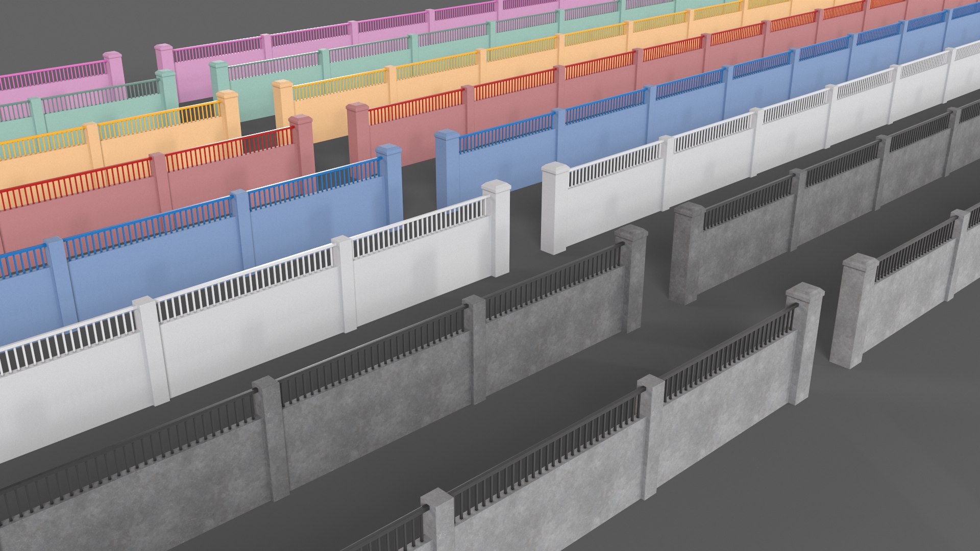 3D PBR Concrete Wall - Collection model https://p.turbosquid.com/ts-thumb/n7/uyUFxG/89/1_03e/png/1746718958/1920x1080/fit_q87/5aba185d87366748744fc39bf6e6671eed9905d2/1_03e.jpg