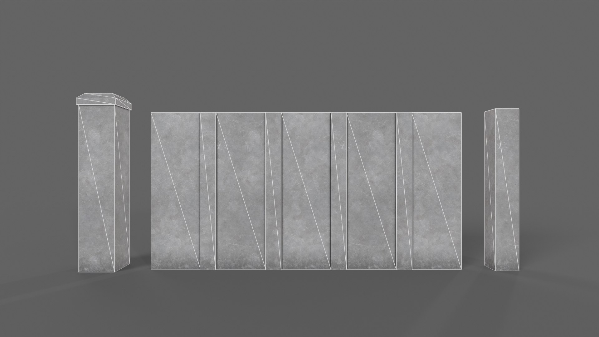 3D PBR Concrete Wall - Collection model https://p.turbosquid.com/ts-thumb/n7/uyUFxG/Pi/2_10/png/1741775109/1920x1080/fit_q87/e05b25e8c10abde0e2af6694e1d502b13652173e/2_10.jpg
