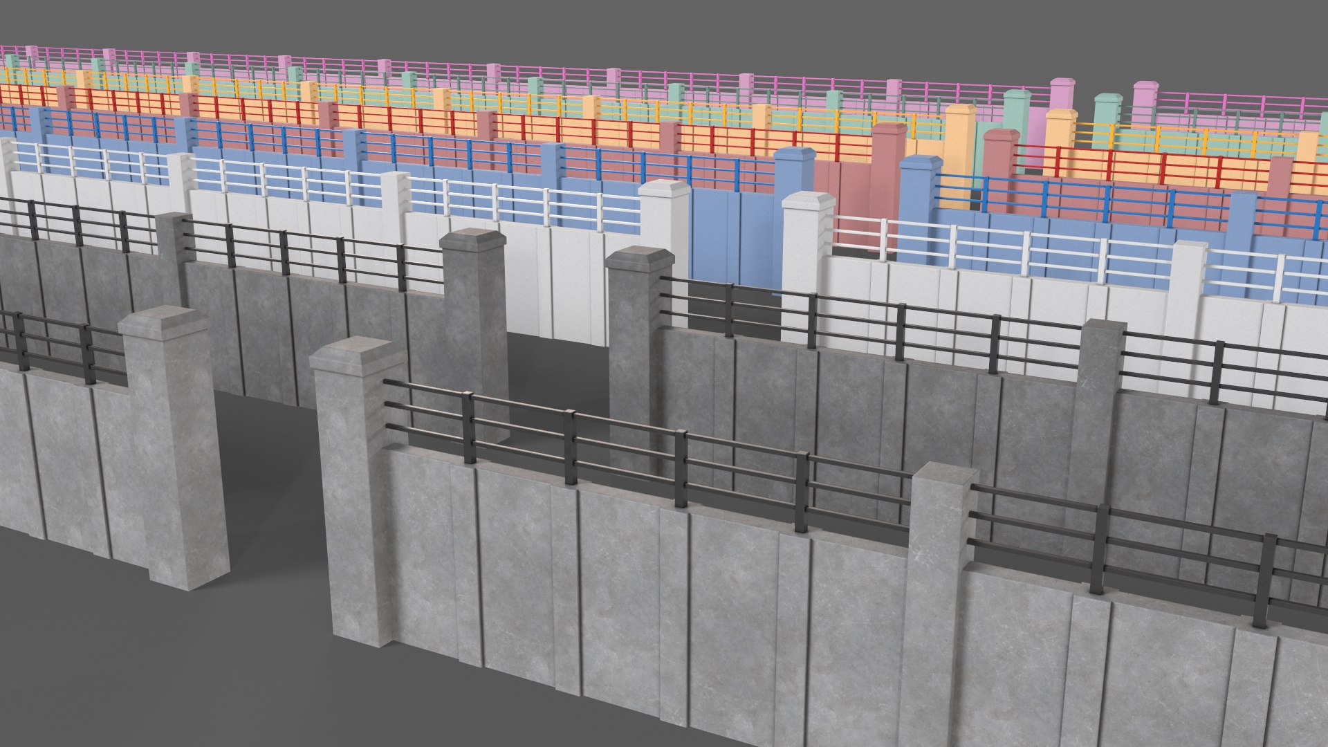 3D PBR Concrete Wall - Collection model https://p.turbosquid.com/ts-thumb/n7/uyUFxG/d7/1_05d/png/1746718947/1920x1080/fit_q87/1b60f347a4982d48f6063df63dbe0897271ed552/1_05d.jpg