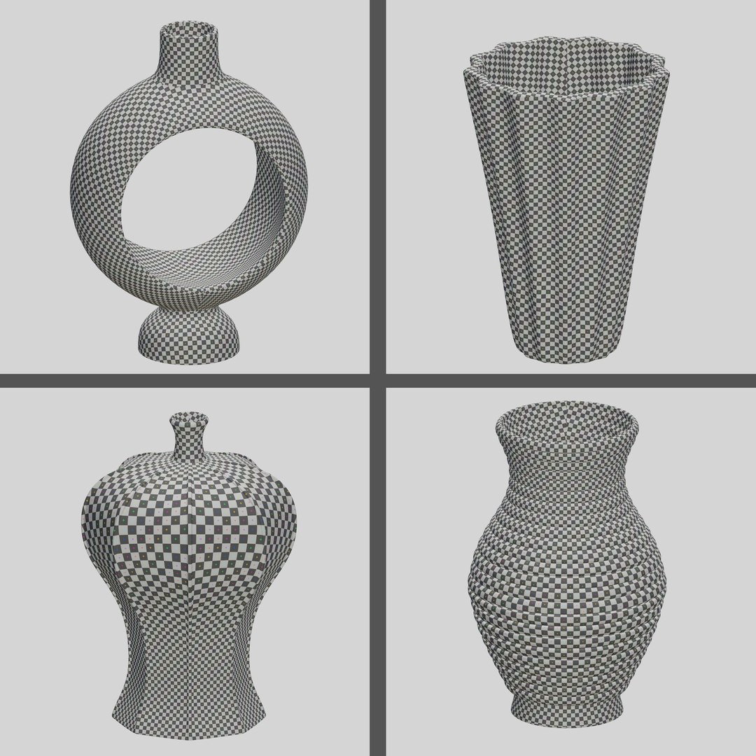 Vase collection 3D - TurboSquid 1740212