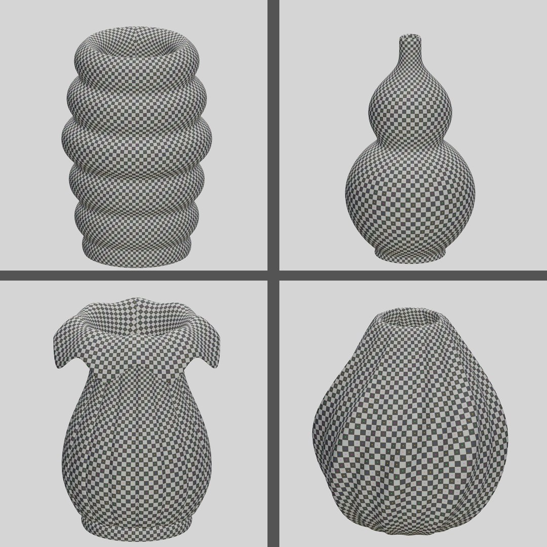 Vase collection 3D - TurboSquid 1740212