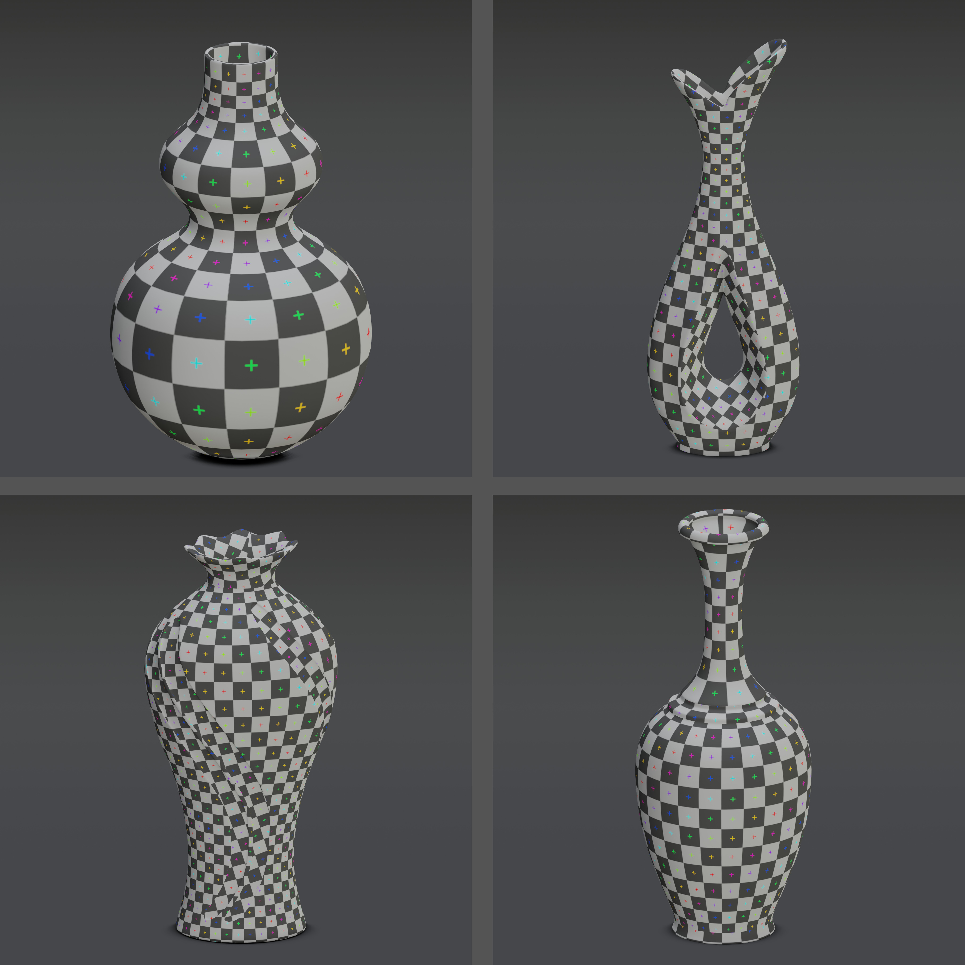 modelo 3d Colección de jarrones - TurboSquid 1740212