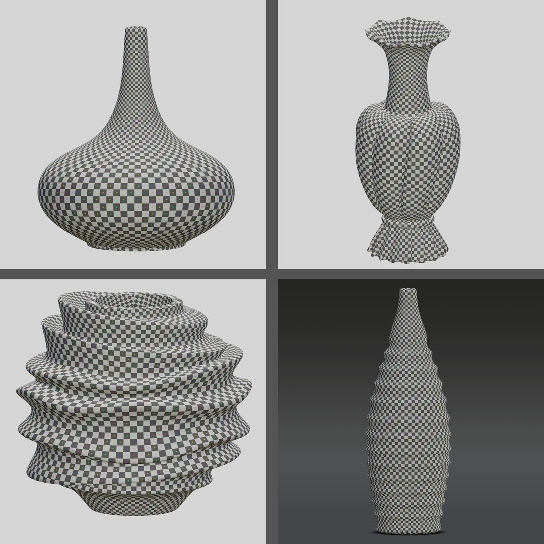 Vase collection 3D - TurboSquid 1740212