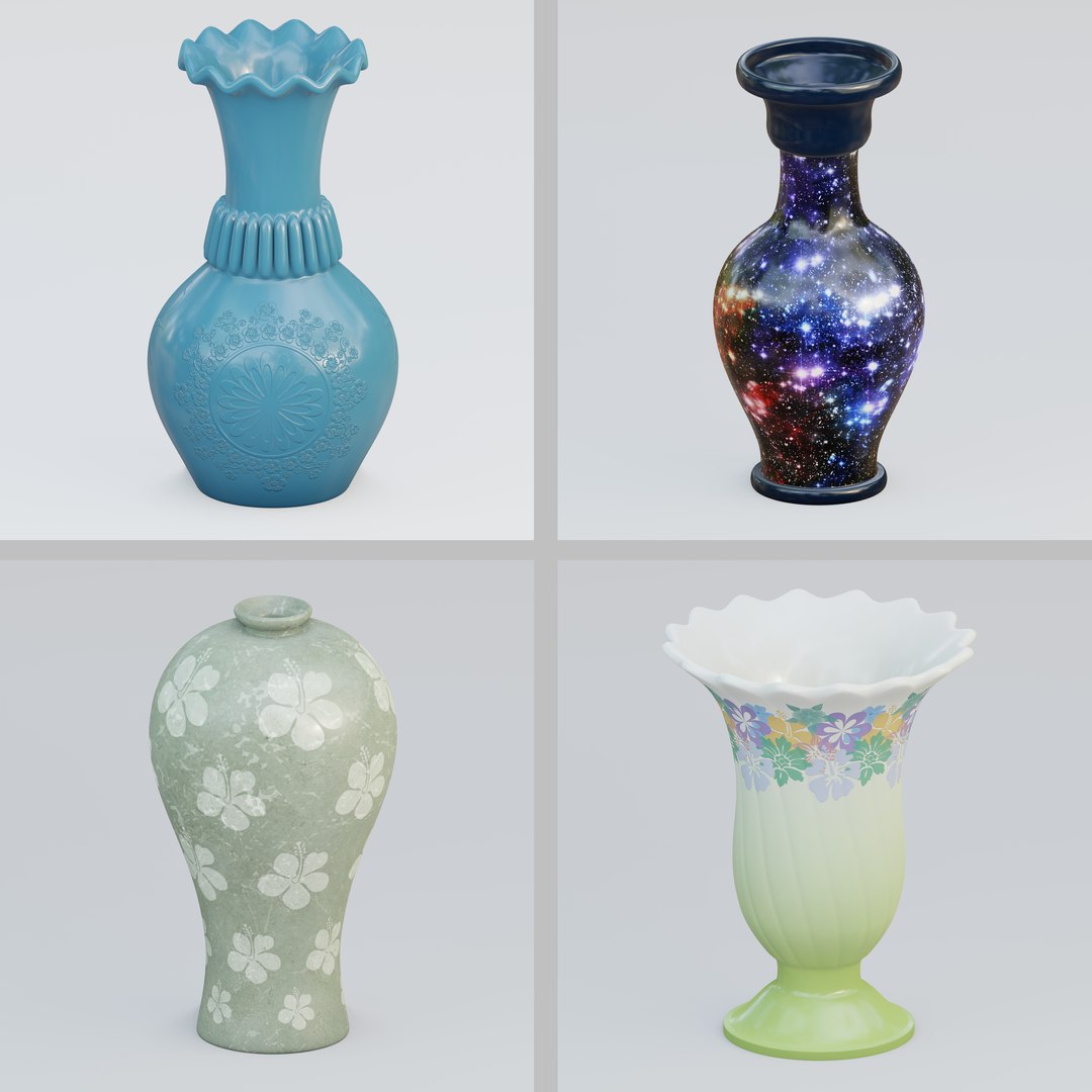 Vase collection 3D - TurboSquid 1740212