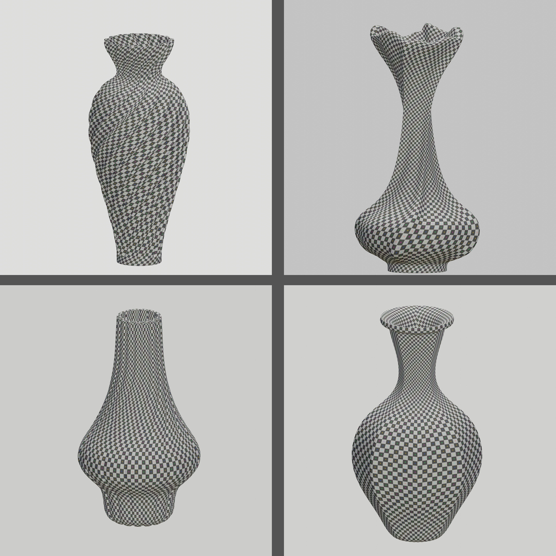 modelo 3d Colección de jarrones - TurboSquid 1740212