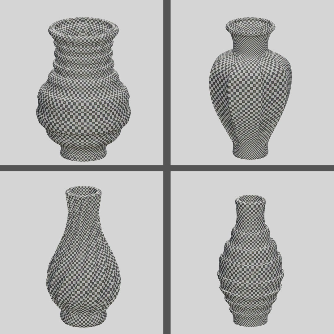 Vase collection 3D - TurboSquid 1740212