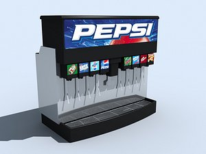 drink dispenser 3d model