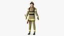 Low Poly Firefighter