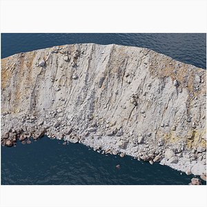 Nordic Rocky Coastline - 3D PBR Model 3D model