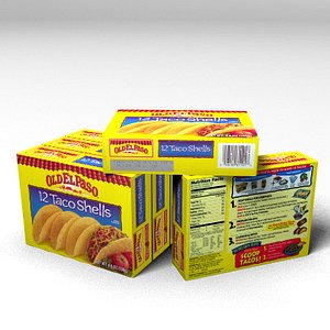 3d old el paso 12 model