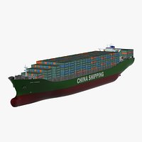 CSCL Xiamen Mega Container Ship