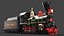 Two Detailed Steam Train Front Cars