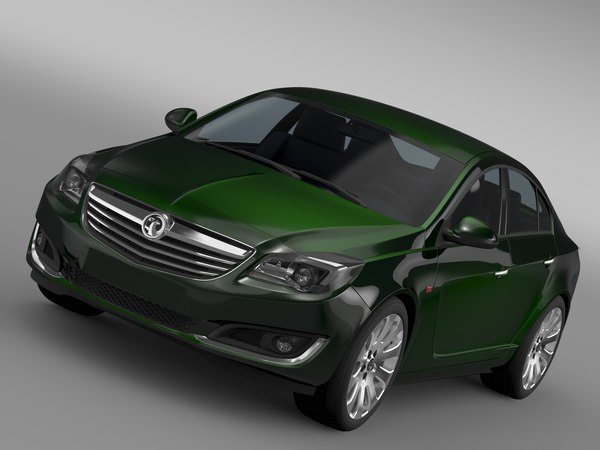 3d vauxhall insignia ecoflex 2015 model