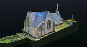 3D Chapelle Notre Dame De Becquerel Morbihan