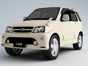 toyota cami 3d model