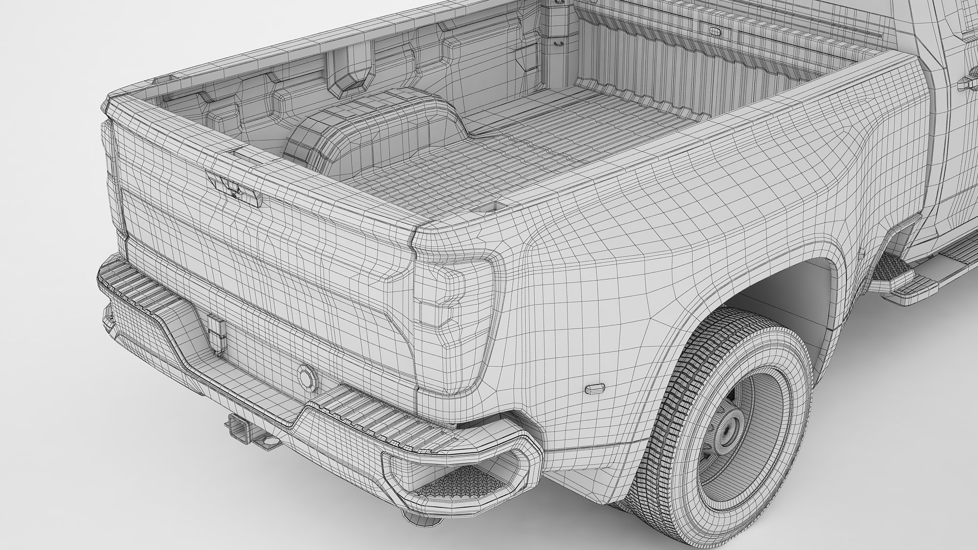 Pickup Truck Generic 01 3D model - TurboSquid 1810902