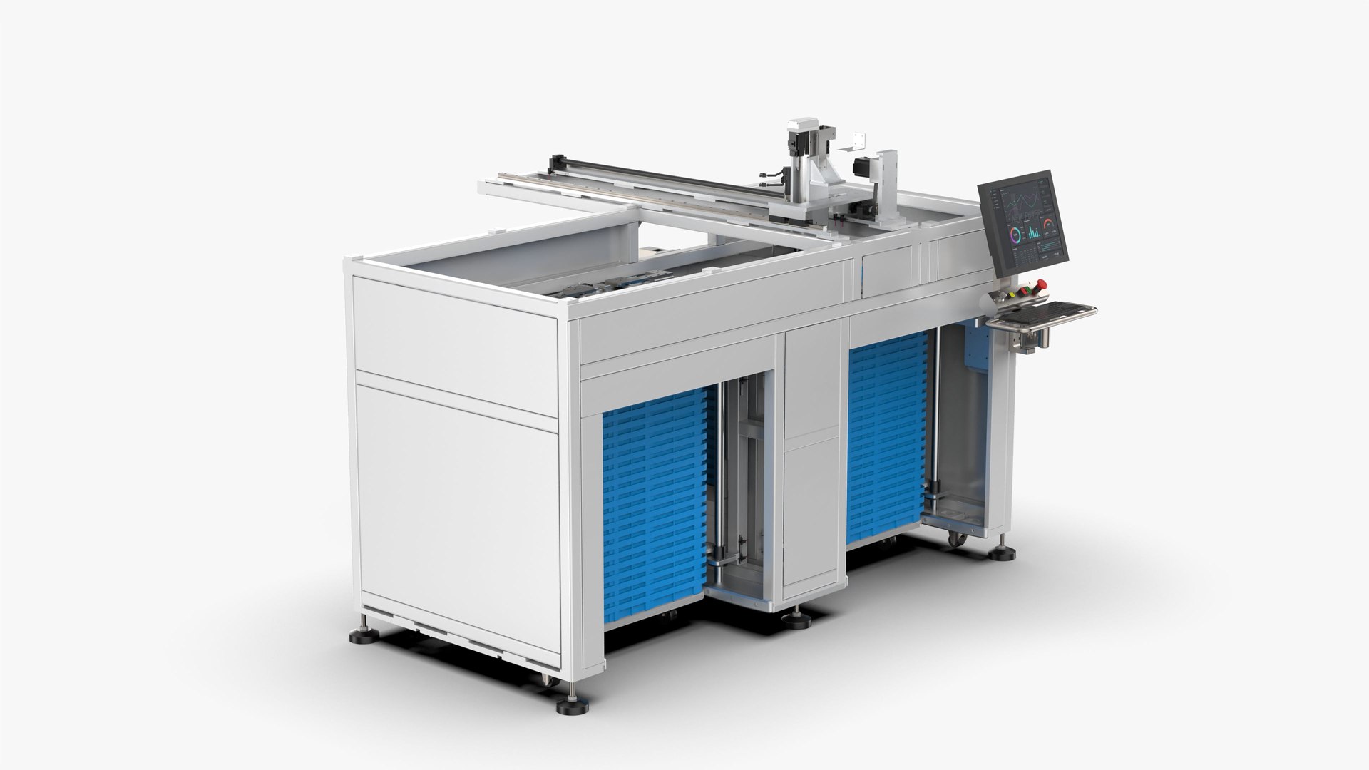 3D Automatic Light Guide Plate Handling Equipment Model - TurboSquid ...