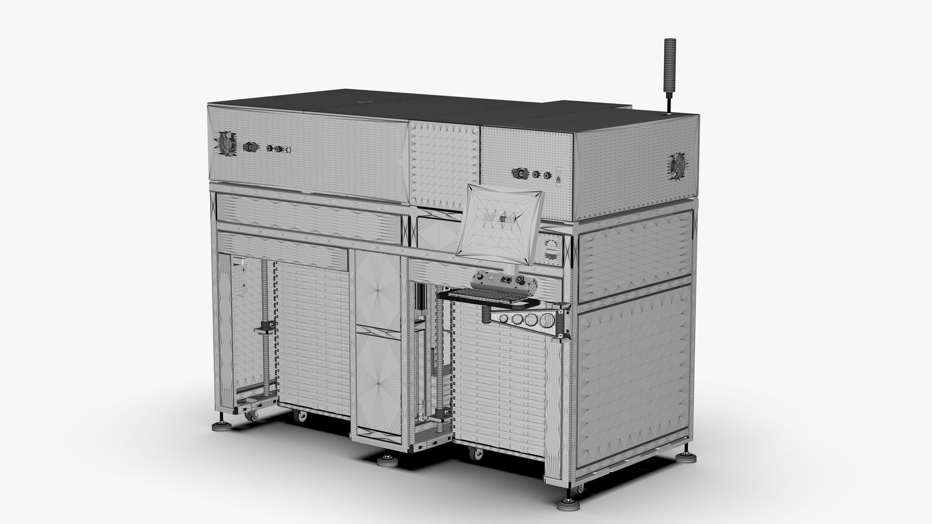 3D Automatic Light Guide Plate Handling Equipment Model - TurboSquid ...