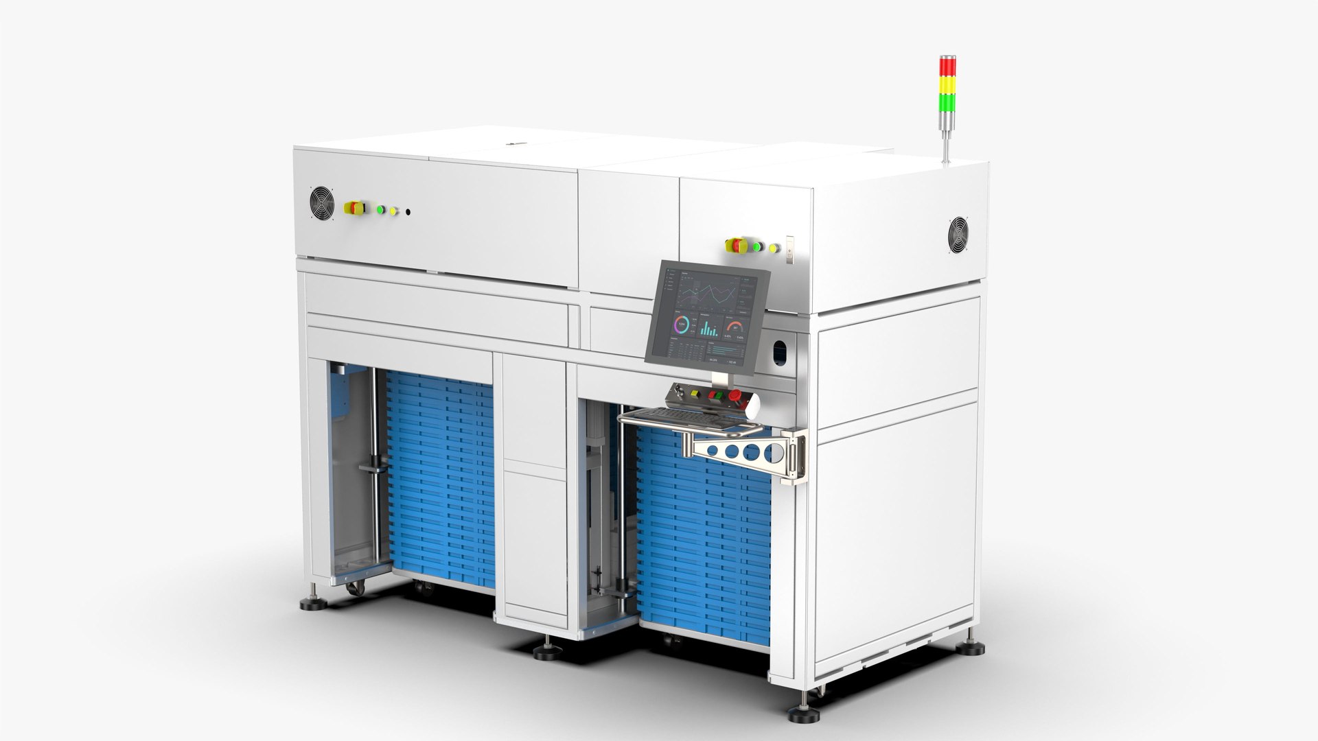 3D Automatic Light Guide Plate Handling Equipment Model - TurboSquid ...