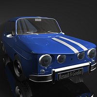 Renault 8 Gordini 3D