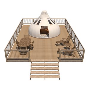 Stargazer tent for Glamping