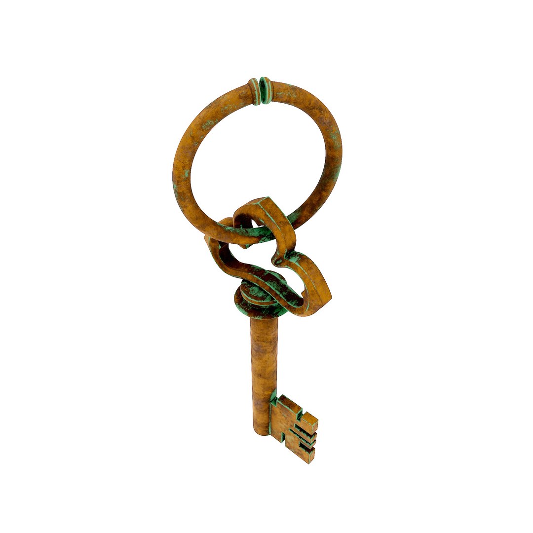 Treasure Chest Key 3dmodel 3D Model - TurboSquid 1977743