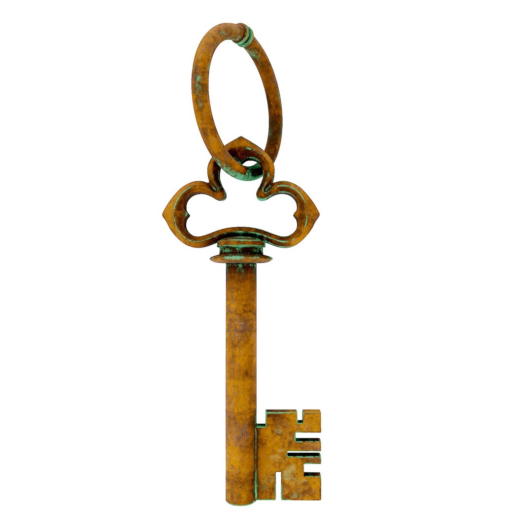 Treasure Chest Key 3dmodel 3D Model - TurboSquid 1977743