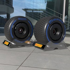 F1 2024  Wet Tyre model