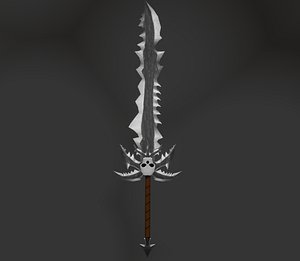 Fantasy sword model