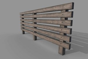 wood fence