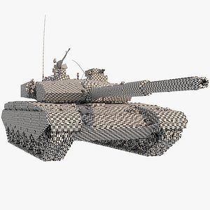 ZTZ Type 99 Chinese Tank UVW Only 3D model