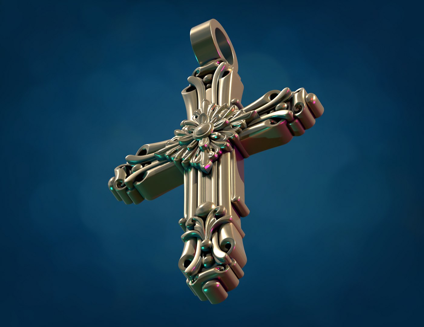 Cross Printable 3D Model - TurboSquid 2052249