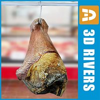 Smoked pork leg by 3DRivers