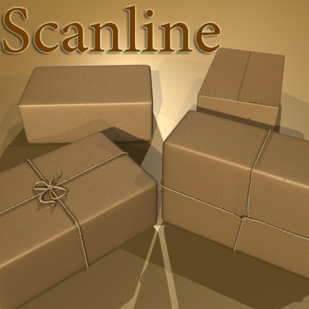 3d Cardboard Box Resolution
