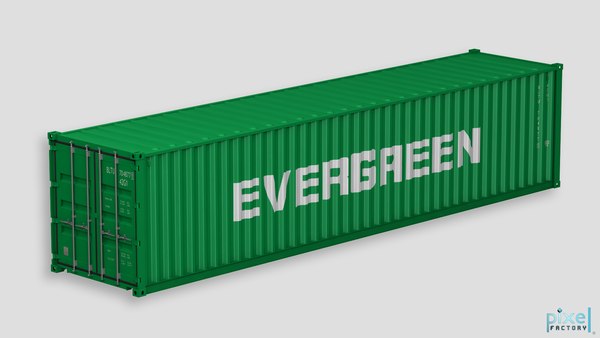 reefer container 3d model