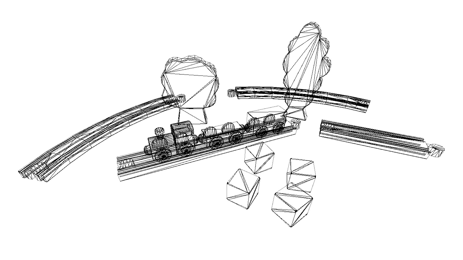 3D Wooden Toys - TurboSquid 1980392