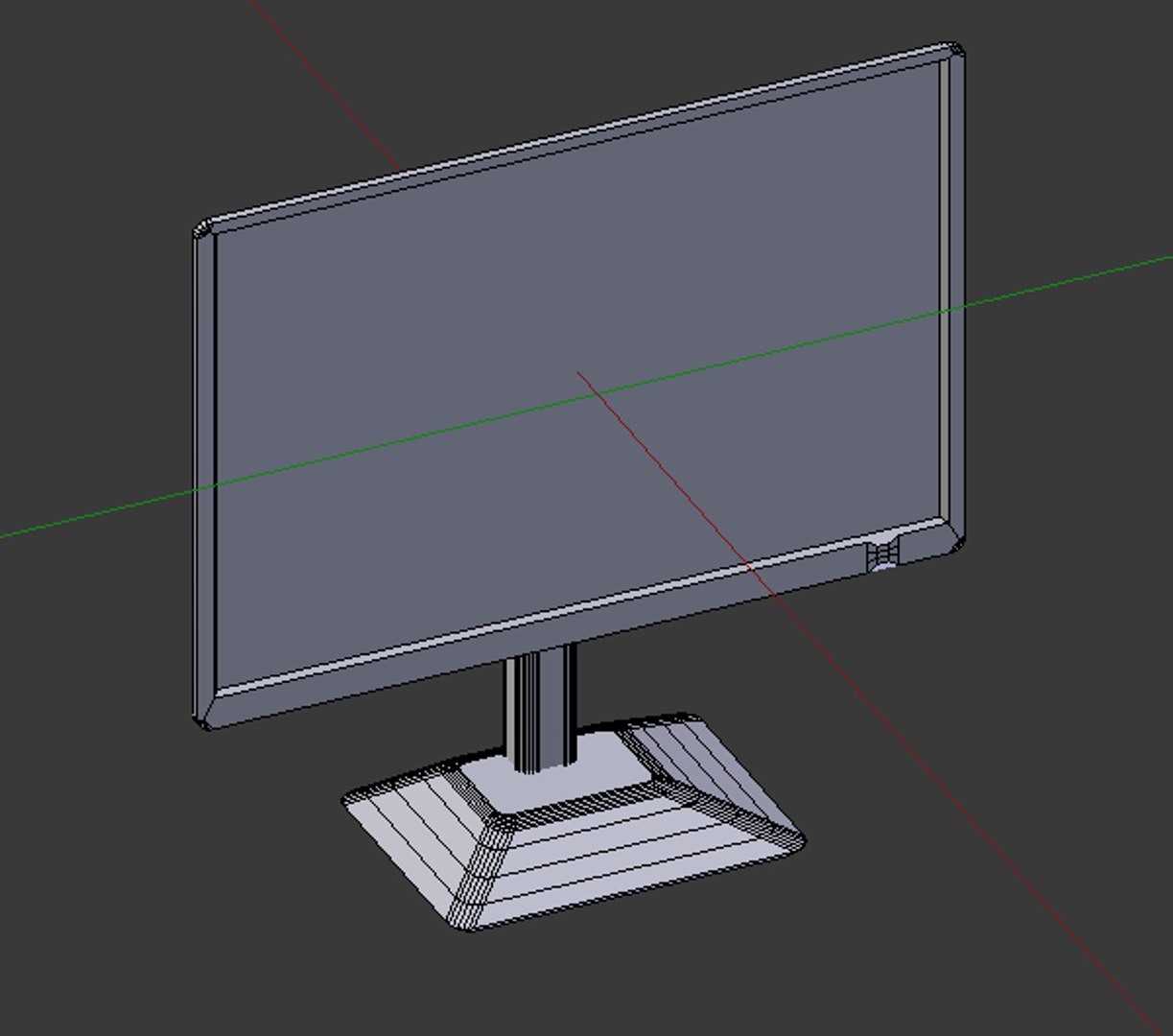 Office Monitor Obj