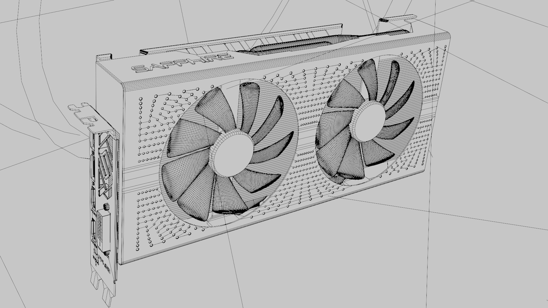 RX 580 Sapphire Nitro 3D Model - TurboSquid 2160076