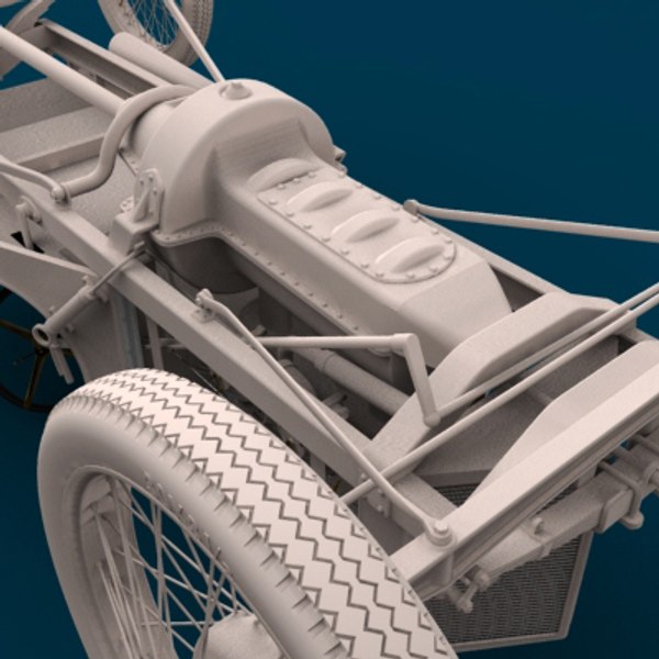 3d model t dirt track racer